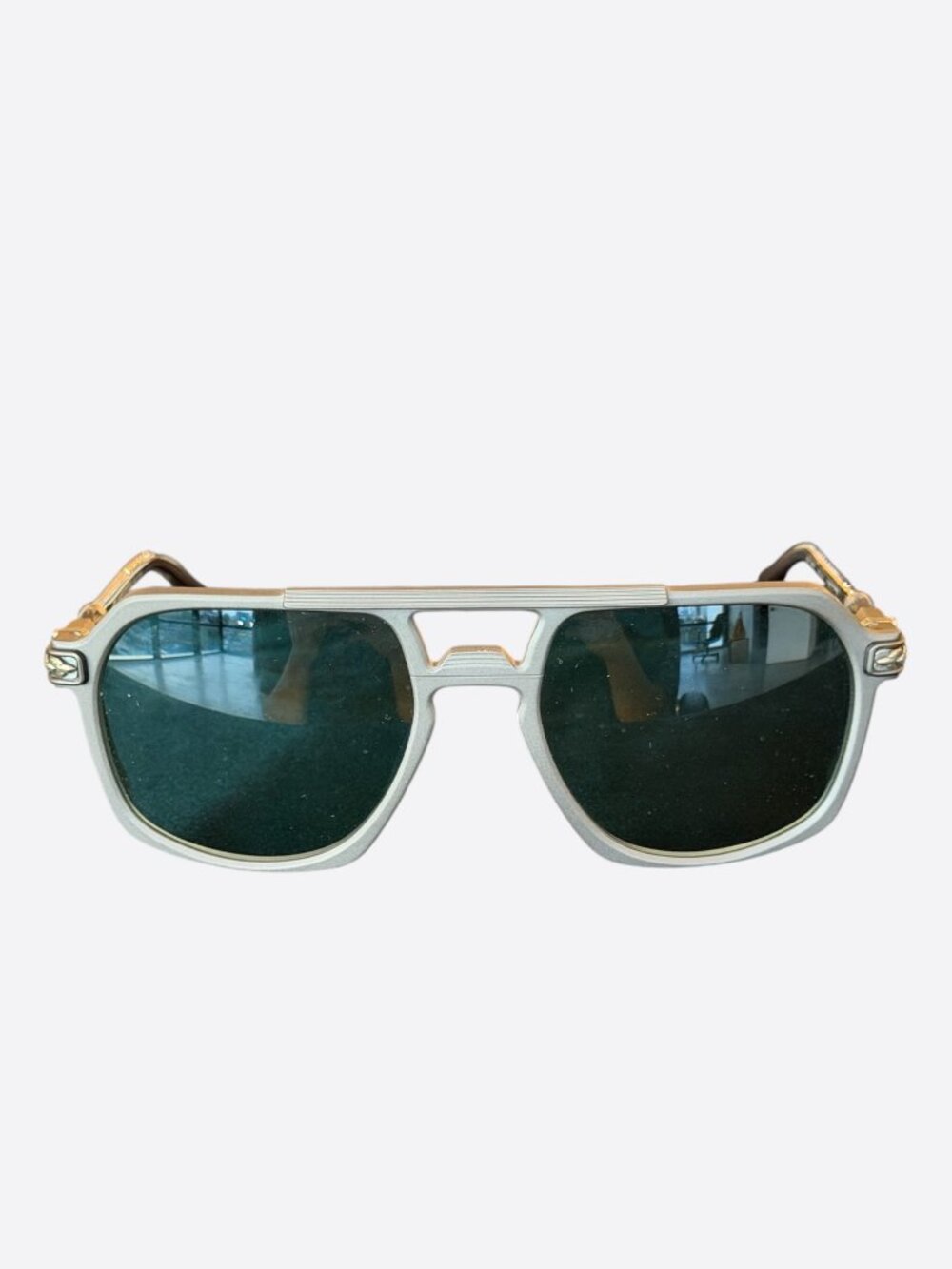 Chrome Hearts Grey & Silver Humidititty Sunglasses